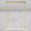 Audaben Crystal Linear Single Bar Chandelier - fovolighting