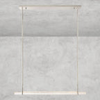 Audaben Crystal Linear Single Bar Chandelier - fovolighting