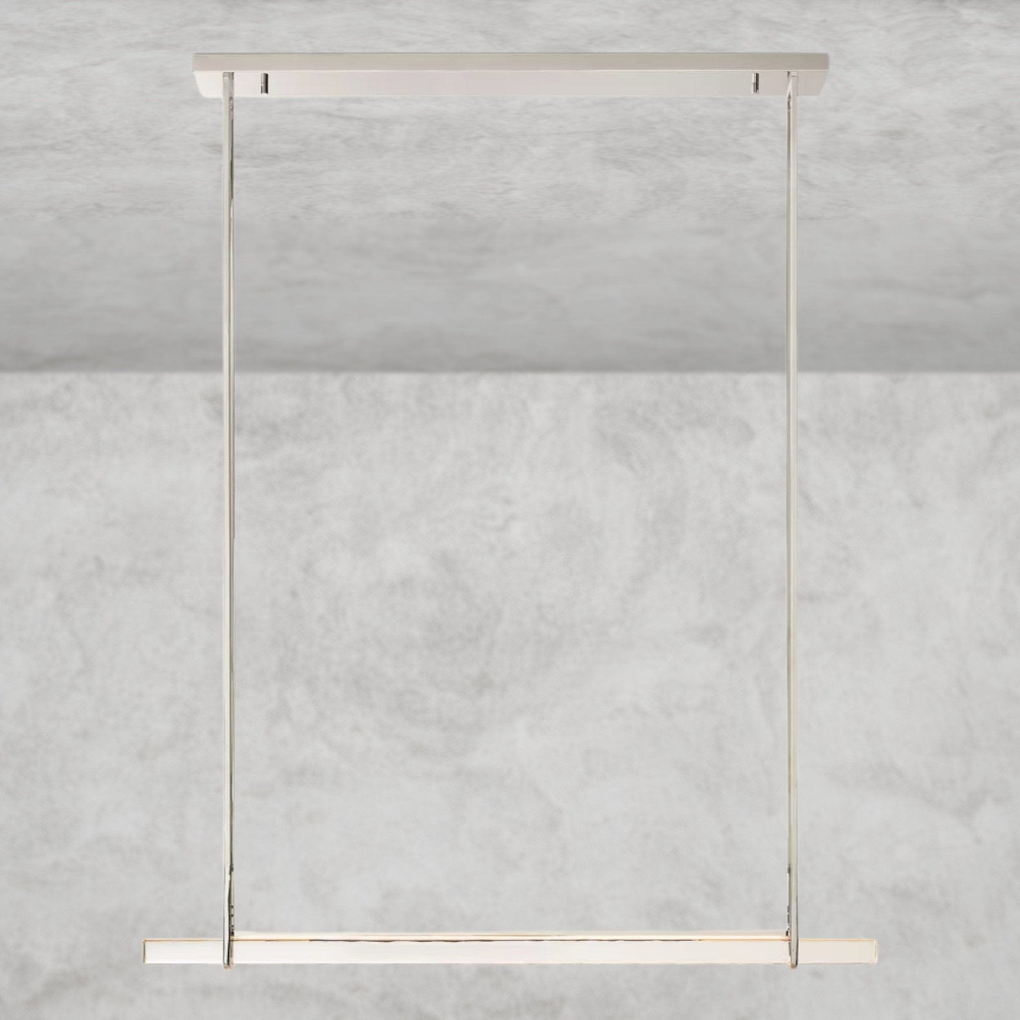 Audaben Crystal Linear Single Bar Chandelier - fovolighting