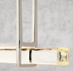 Audaben Crystal Linear Single Bar Chandelier - fovolighting