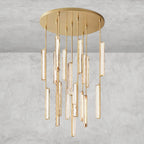 Audaben Crystal Round Chandelier 24", 40", 56" - fovolighting