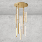 Audaben Crystal Round Chandelier 24", 40", 56" - fovolighting