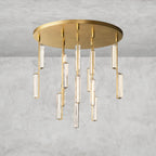 Audaben Crystal Round Chandelier 24", 40", 56" - fovolighting