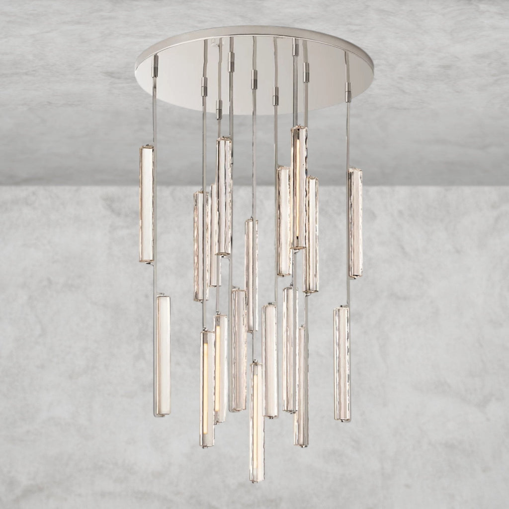 Audaben Crystal Round Chandelier 24", 40", 56" - fovolighting