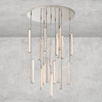 Audaben Crystal Round Chandelier 24", 40", 56" - fovolighting
