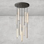 Audaben Crystal Round Chandelier 24", 40", 56" - fovolighting