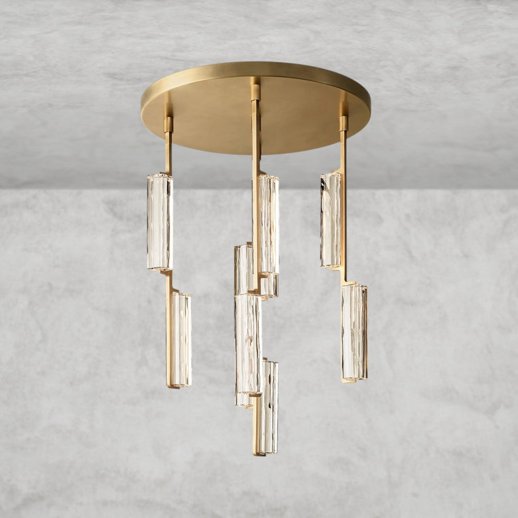 Audaben Crystal Round Chandelier 24", 40", 56" - fovolighting