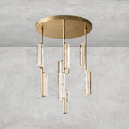Audaben Crystal Round Chandelier 24", 40", 56" - fovolighting