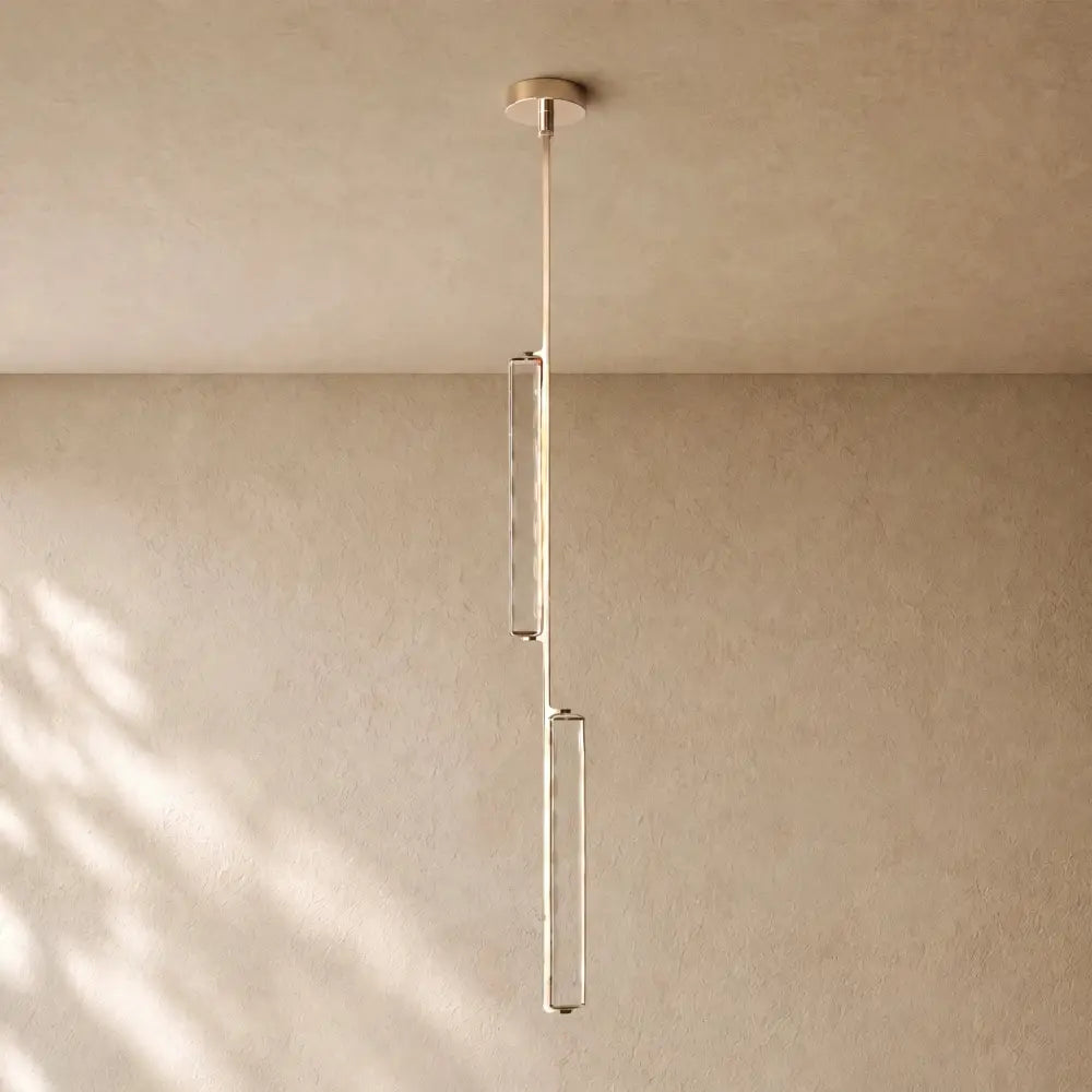 Audubom Crystal Pendant - Nickel / Classic