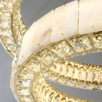 Aurelia Marble & Crystal Chandelier - fovolighting