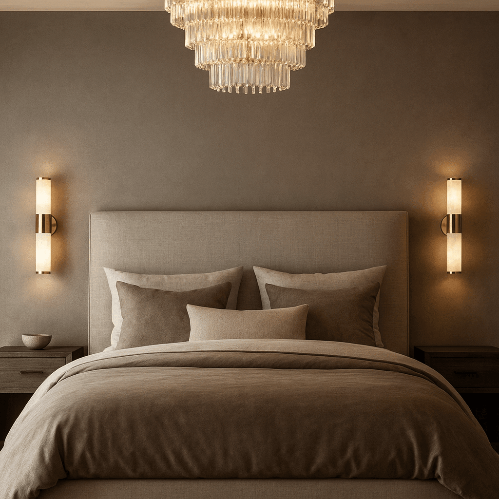 Aurelia Natural Marble Wall Sconce - fovolighting