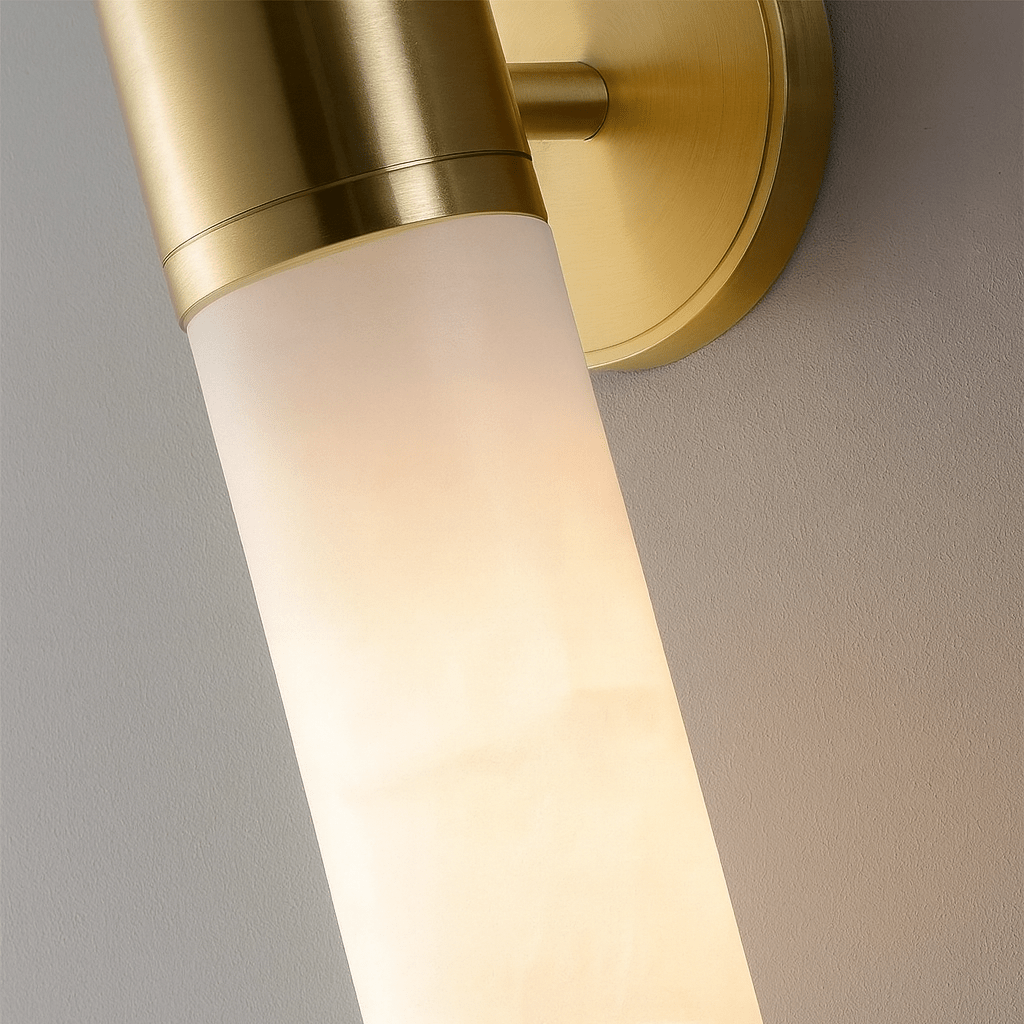 Aurelia Natural Marble Wall Sconce - fovolighting