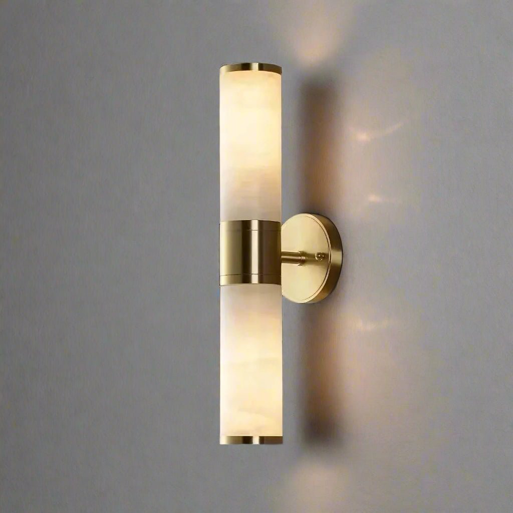 Aurelia Natural Marble Wall Sconce - fovolighting