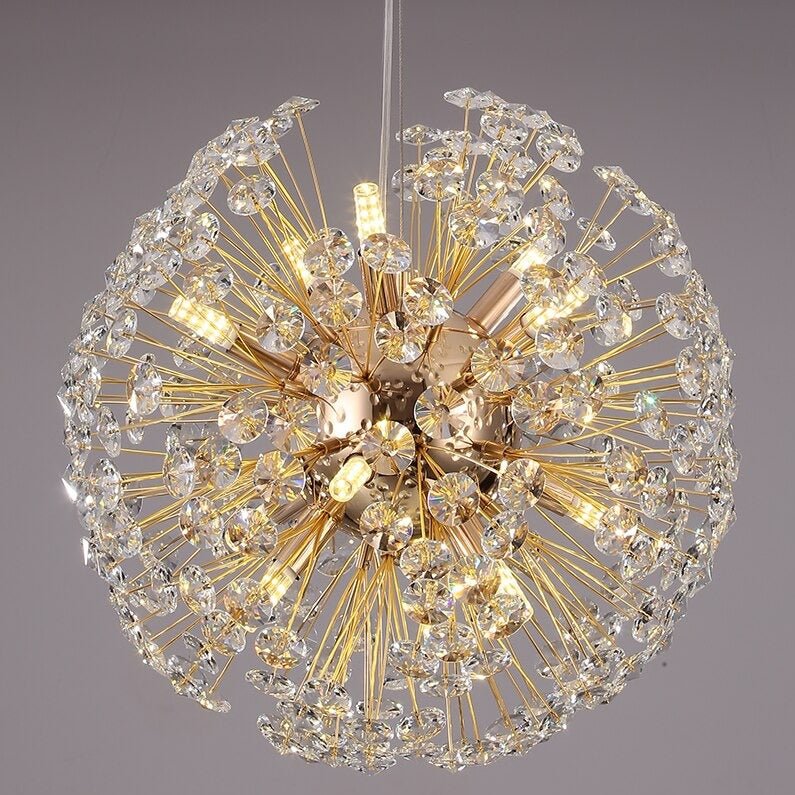 Aurelio Dandelion Sphere Chandelier - fovolighting