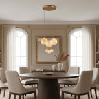 Auris 3 - Light Marble Chandelier - fovolighting
