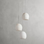 Auris 3 - Light Marble Chandelier - fovolighting