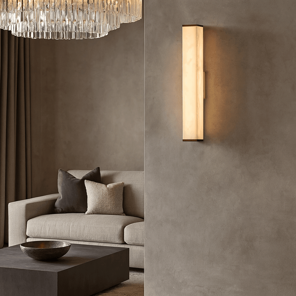 Avana Marble Wall Sconce - fovolighting