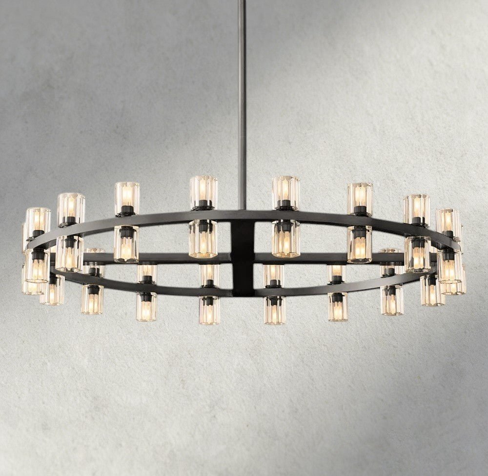Avecho LED Round Chandelier 36", 48", 60" - fovolighting