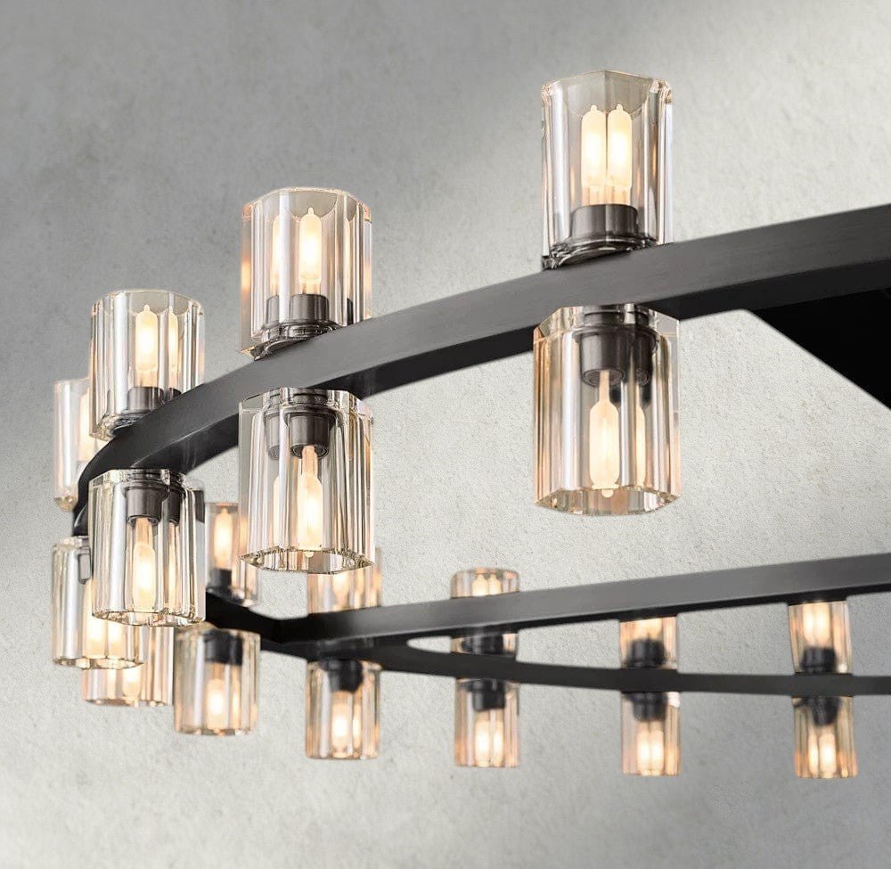 Avecho LED Round Chandelier 36", 48", 60" - fovolighting
