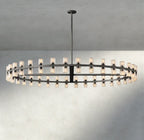 Avecho LED Round Chandelier 36", 48", 60" - fovolighting