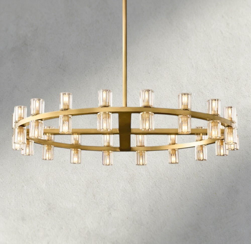 Avecho LED Round Chandelier 36", 48", 60" - fovolighting