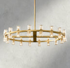 Avecho LED Round Chandelier 36", 48", 60" - fovolighting