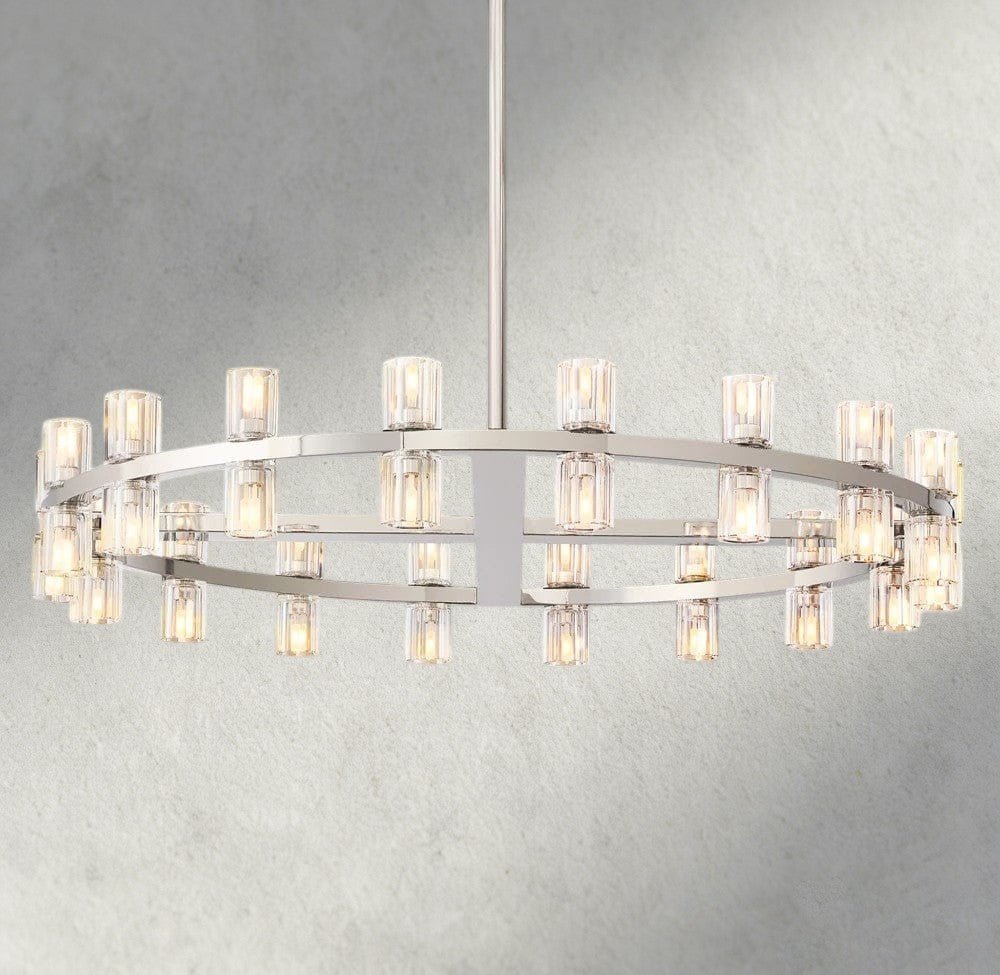 Avecho LED Round Chandelier 36", 48", 60" - fovolighting