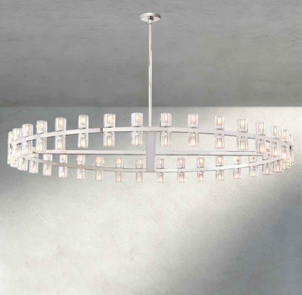 Avecho LED Round Chandelier 36", 48", 60" - fovolighting