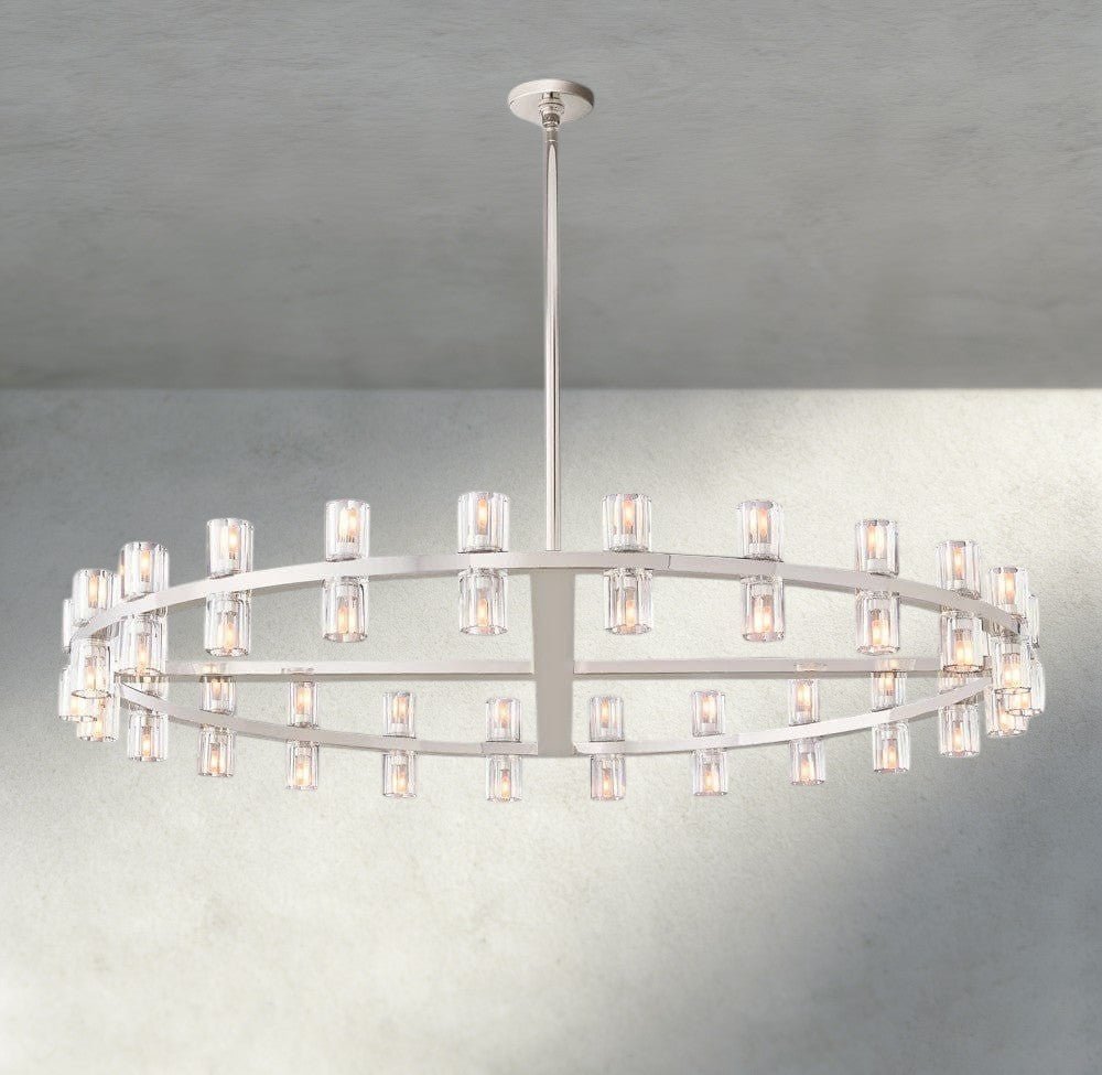 Avecho LED Round Chandelier 36", 48", 60" - fovolighting