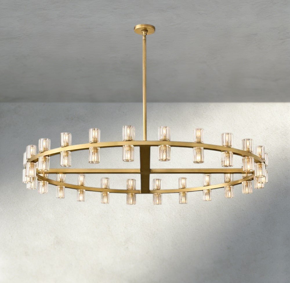 Avecho LED Round Chandelier 36", 48", 60" - fovolighting