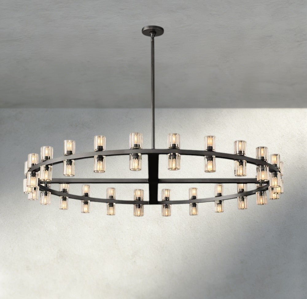 Avecho LED Round Chandelier 36", 48", 60" - fovolighting