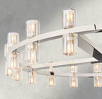 Avecho LED Round Chandelier 36", 48", 60" - fovolighting