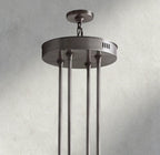 Avecho LED Round Two - Tier Chandelier 60" - fovolighting