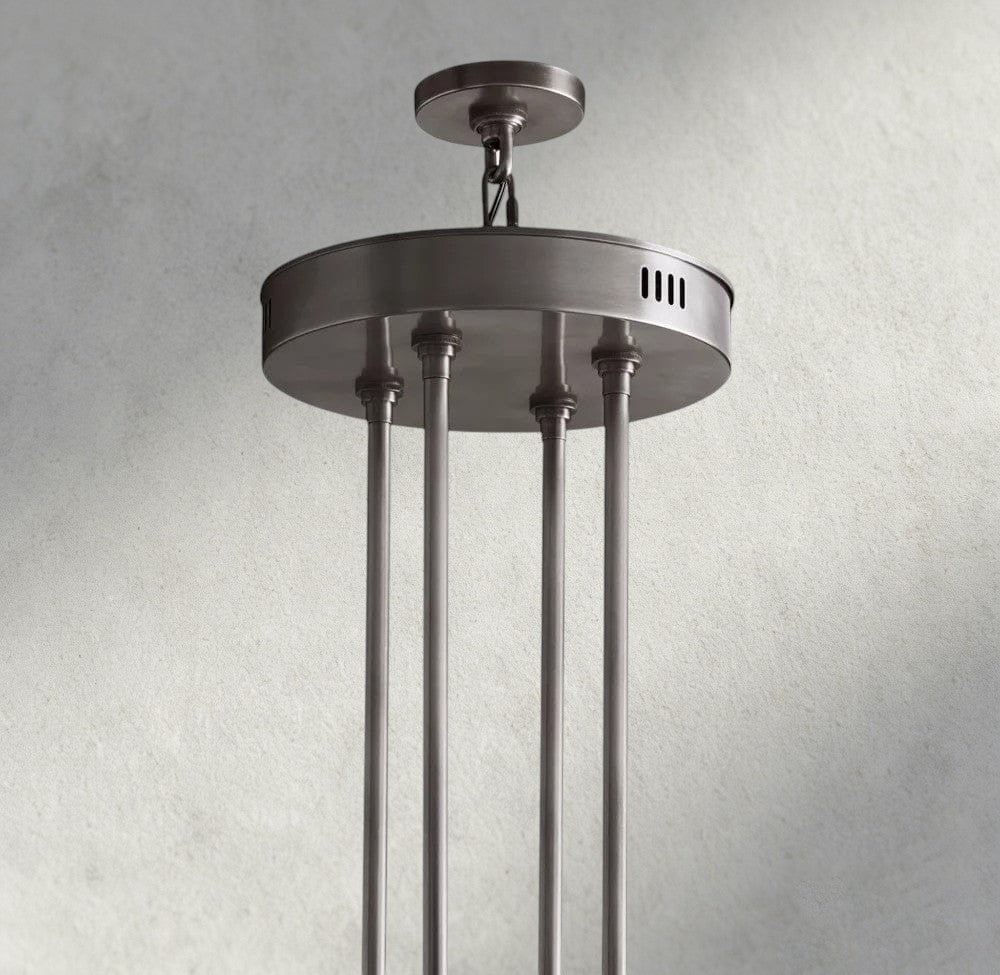 Avecho LED Round Two - Tier Chandelier 60" - fovolighting