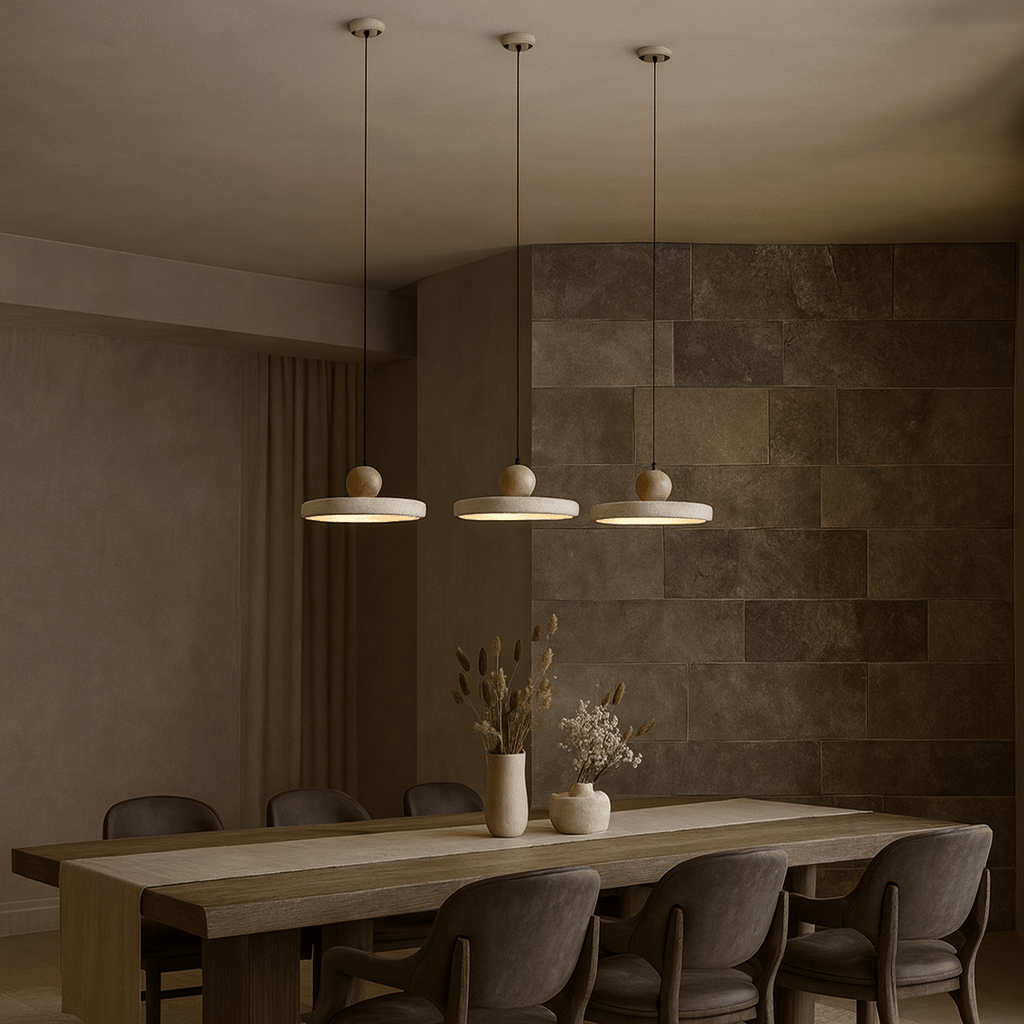 Avelina Travertine Pendant Light - fovolighting