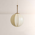 Aveline Ribbed Opal Glass Pendant - fovolighting