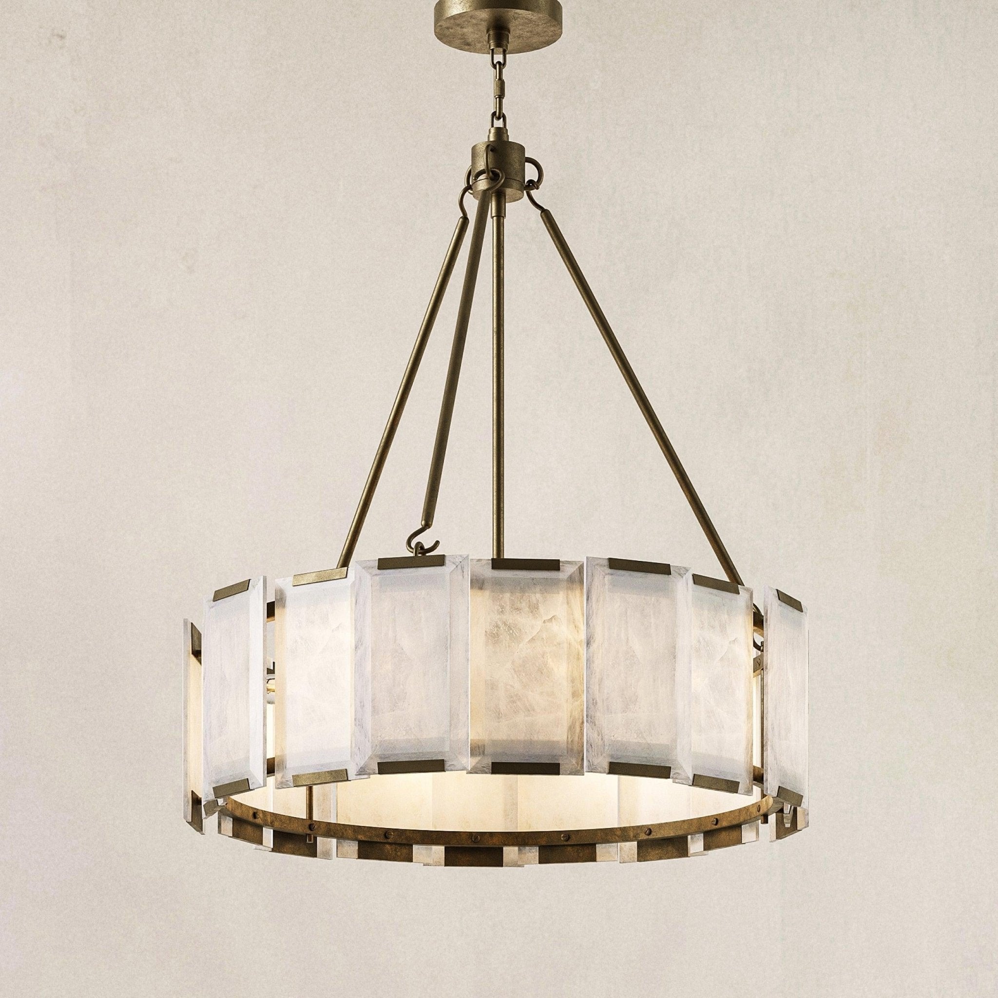 AZZURRA Alabaster CHANDELIER - fovolighting