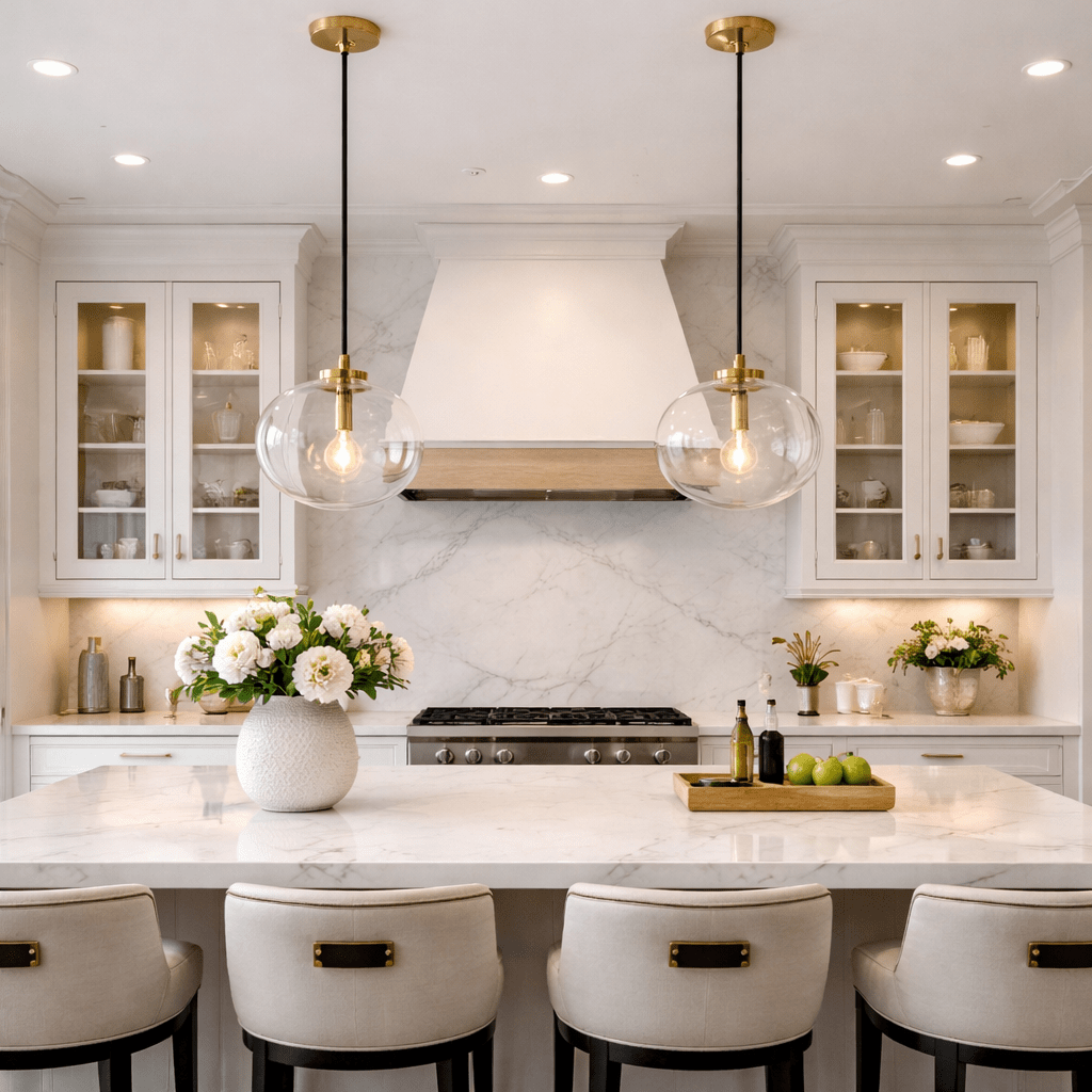 Babrette Clear Glass Pendant - fovolighting
