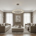 Bacci 39" Luxury Crystal Round Chandelier - fovolighting
