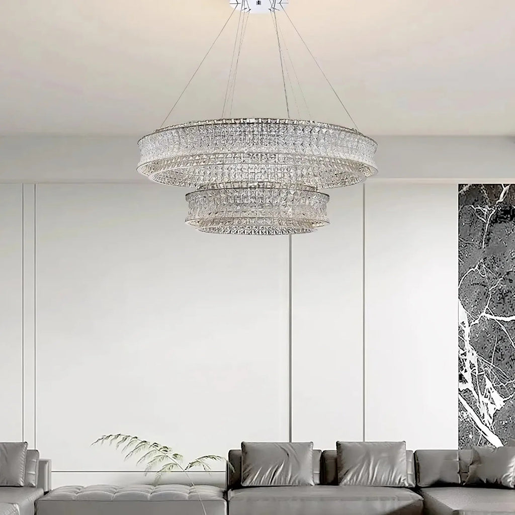 Bacci Crystal Chandelier - fovolighting