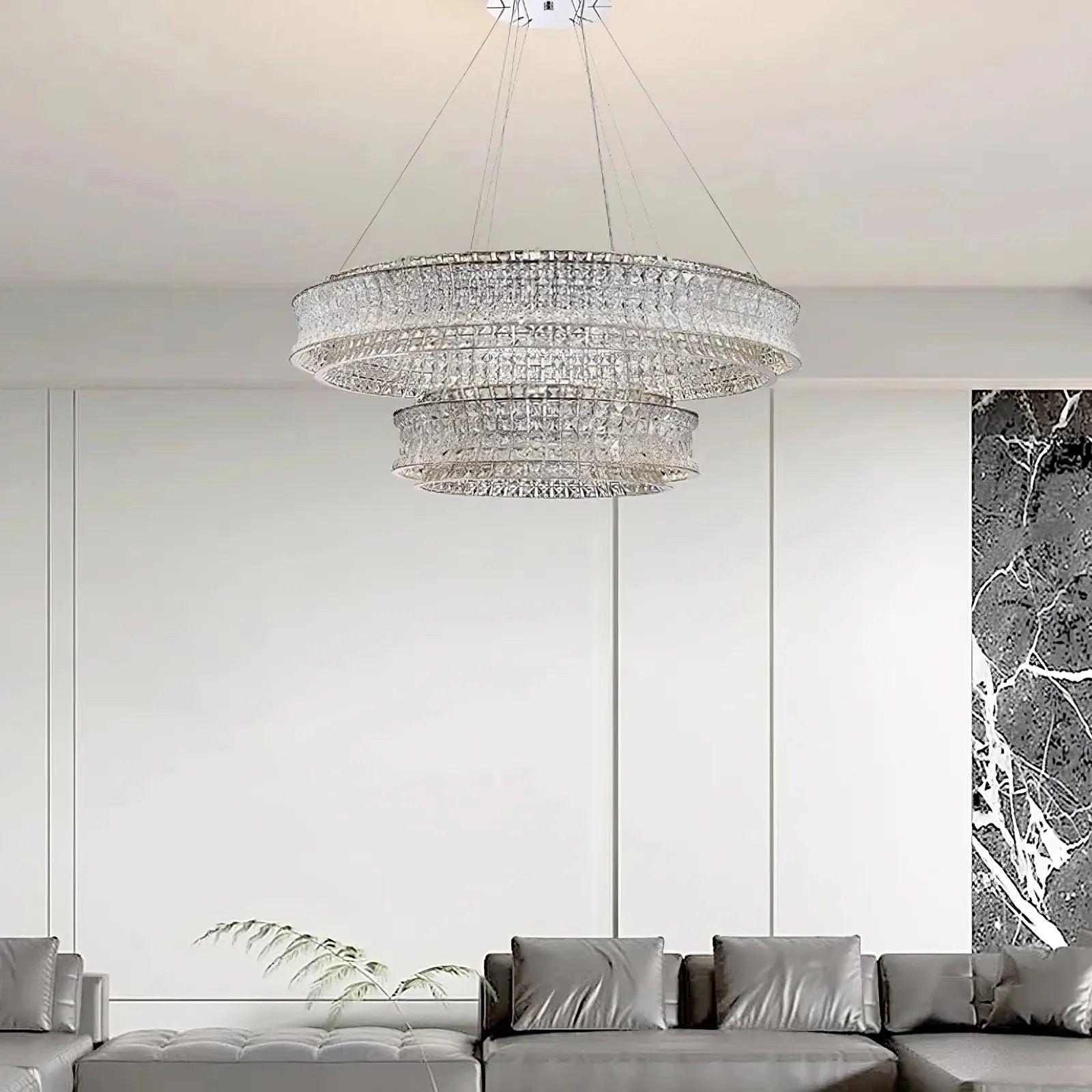 Bacci Crystal Chandelier - fovolighting