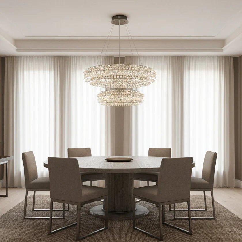 Bacci Crystal Chandelier - fovolighting