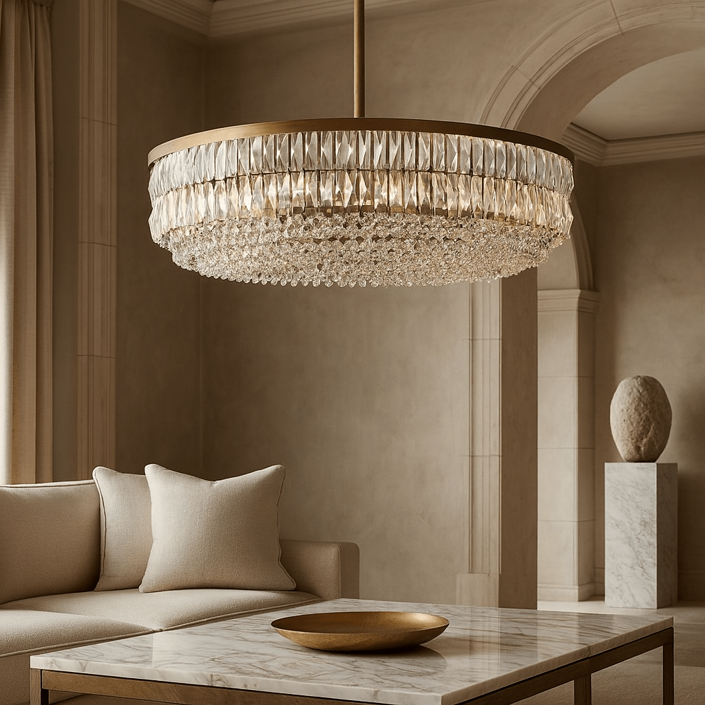 Bacci Crystal Chandelier - fovolighting