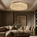 Bacci Crystal Flush Mount - fovolighting