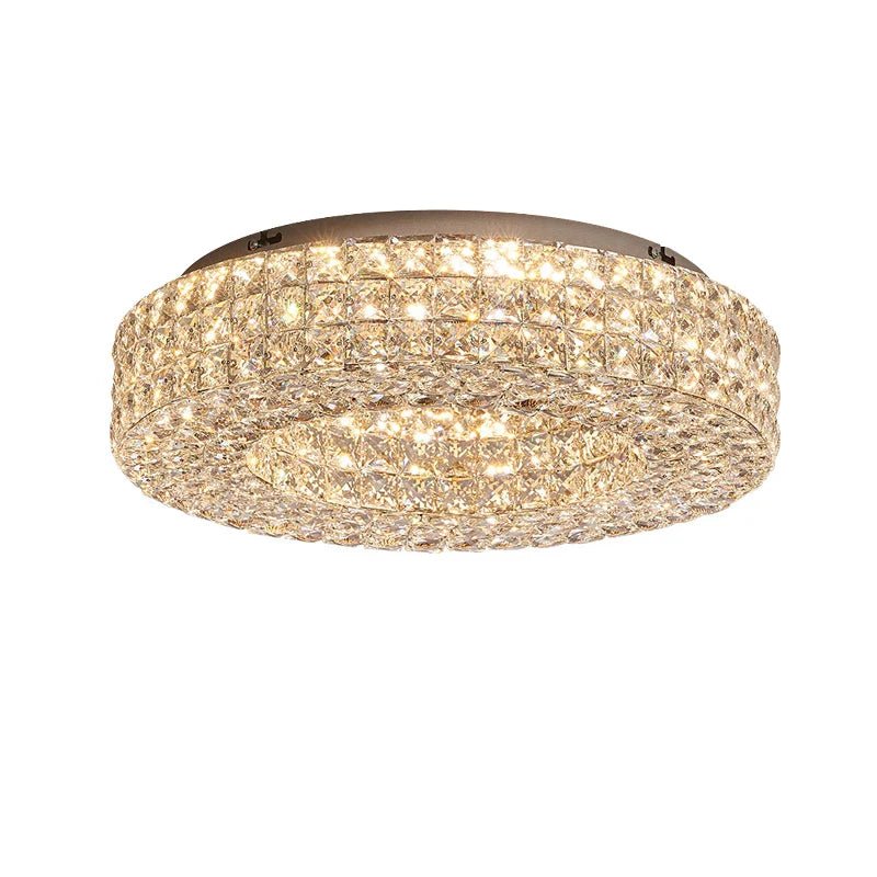Bacci Crystal Flush Mount - fovolighting