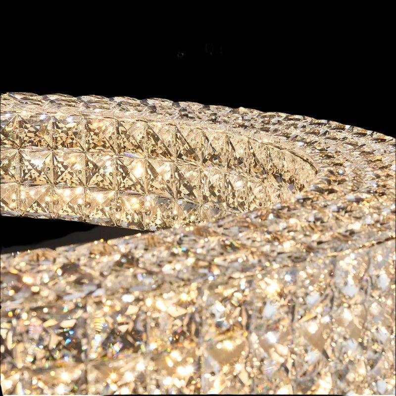 Bacci Crystal Flush Mount - fovolighting