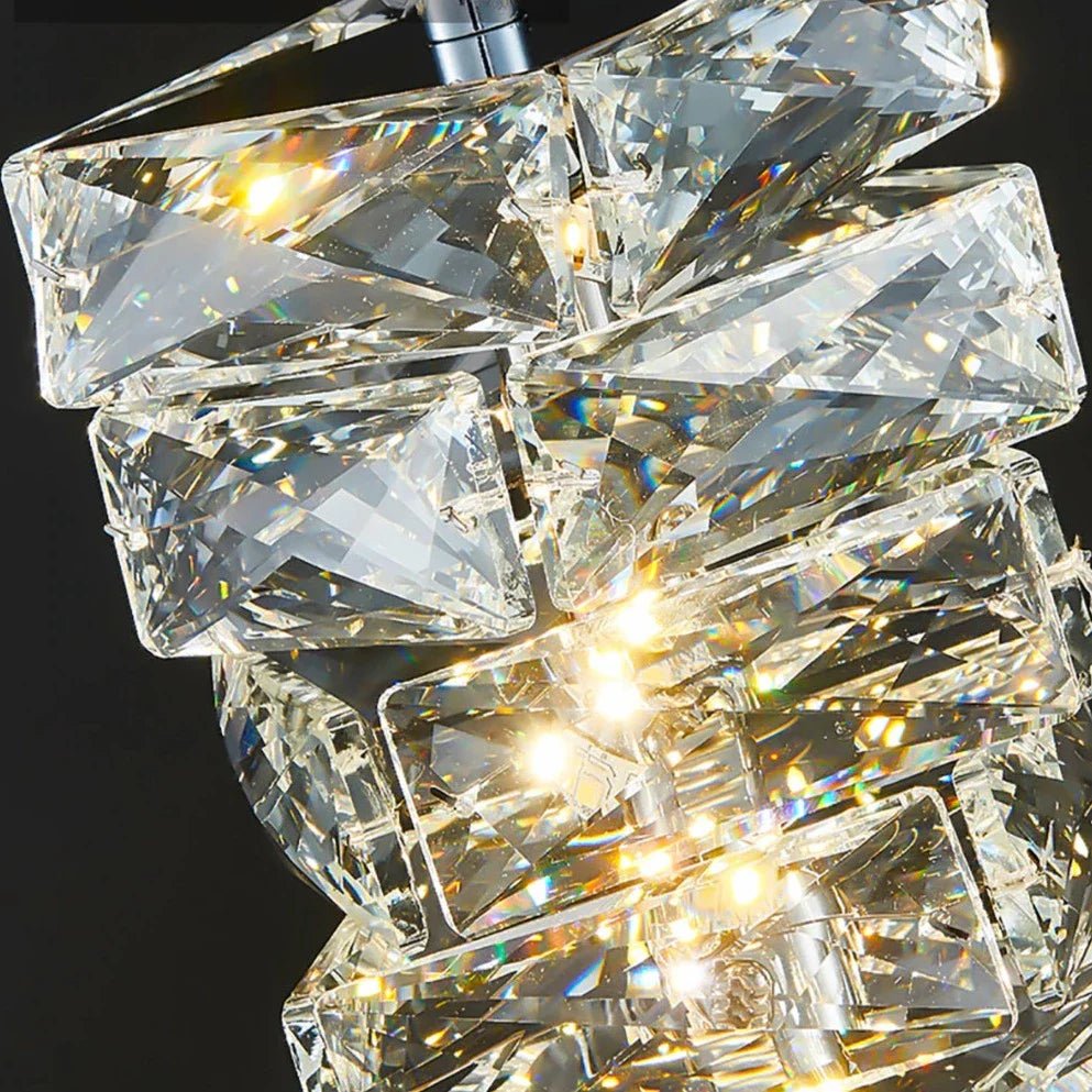 Bacci Crystal Pendant Light - fovolighting