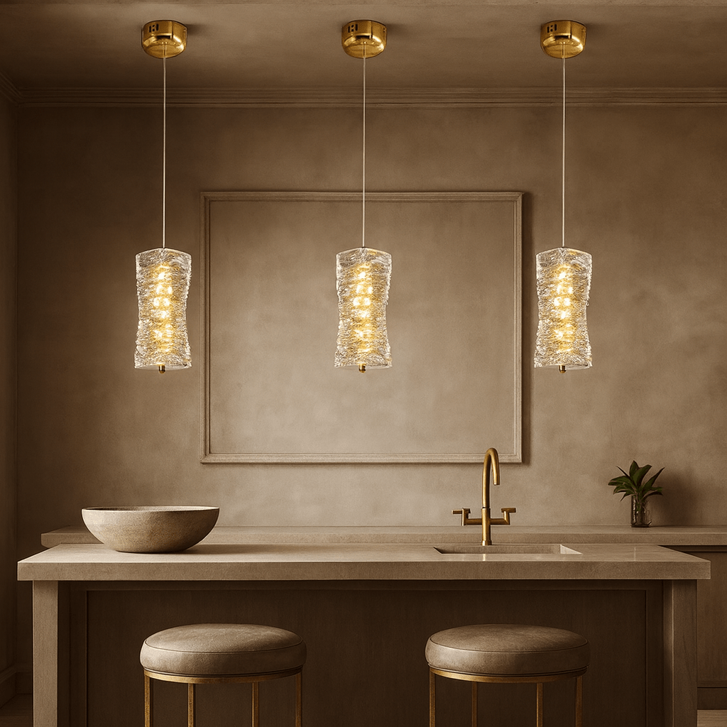 Bacci Crystal Pendant Light - fovolighting