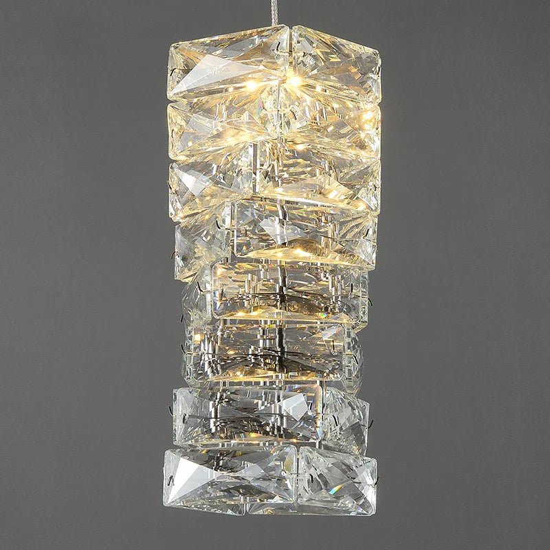 Bacci Crystal Pendant Light - fovolighting