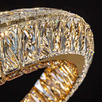 Bacci Crystal Ring Chandelier - fovolighting